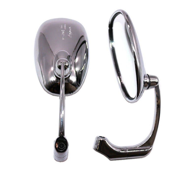 Chrome Plated Adjustable Motorcycle Mirrors Skanto