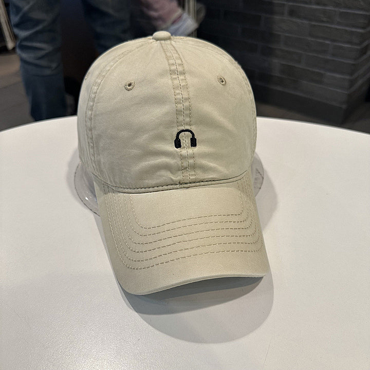 Unisex bomull twill caps med unik musikk emblem Skanto