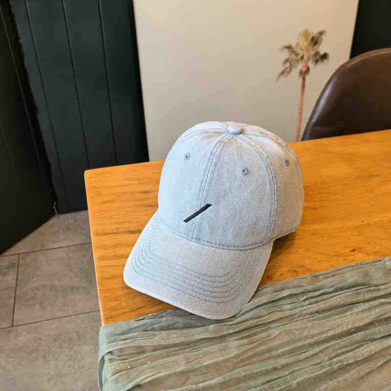 Herre Klassisk Denim-Stil Baseballcaps Skanto