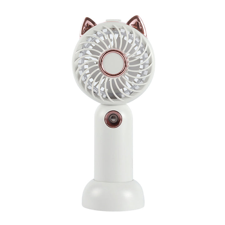 Dame Mini USB Håndvifte med Kattører Skanto