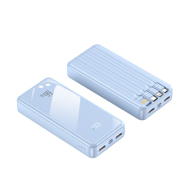 Ultra-slank Powerbank med flere ladealternativer Skanto