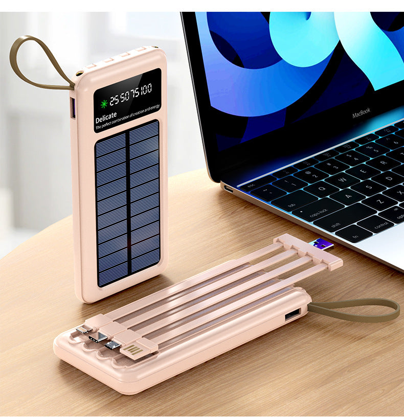 Bærbar Solenergi Powerbank Skanto