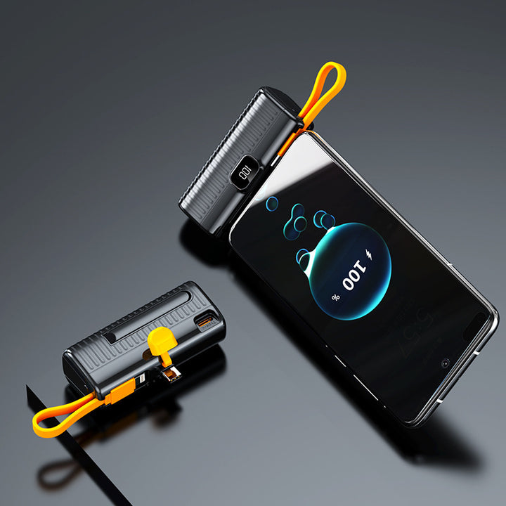Kraftig powerbank med digital skjerm og innovativt design Skanto