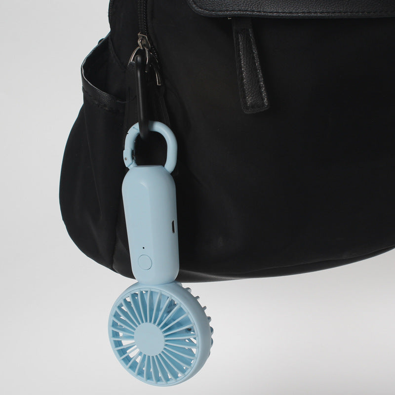 Unisex nan tragbar Mini-håndvifte med USB-lading og bæremansjett Skanto