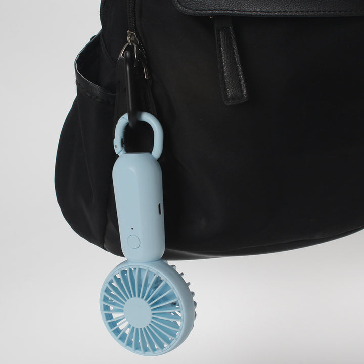 Unisex nan tragbar Mini-håndvifte med USB-lading og bæremansjett Skanto
