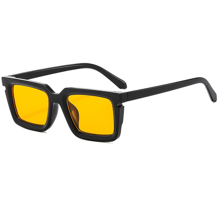 Men's Bold Retro Square Sunglasses Skanto