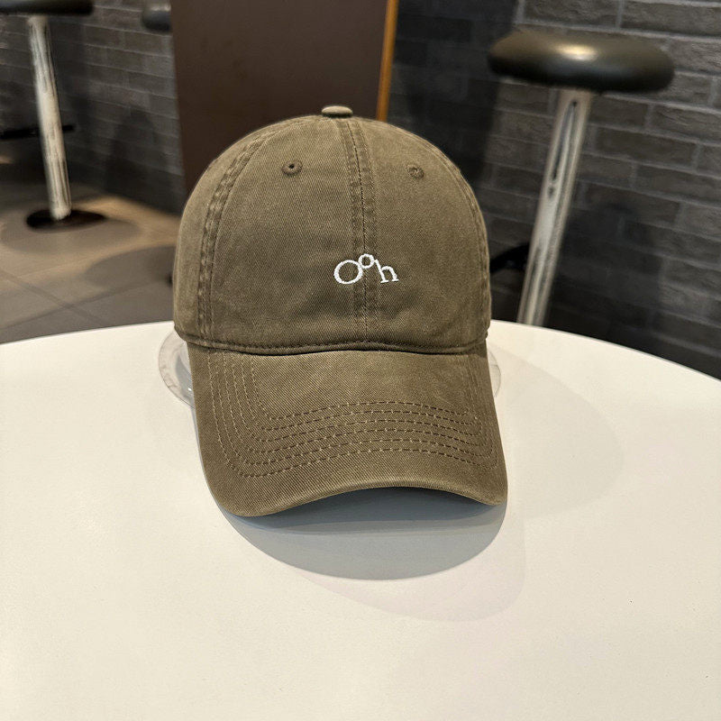 Herre Casual Myk Bomull Justerbar Baseball Caps Skanto