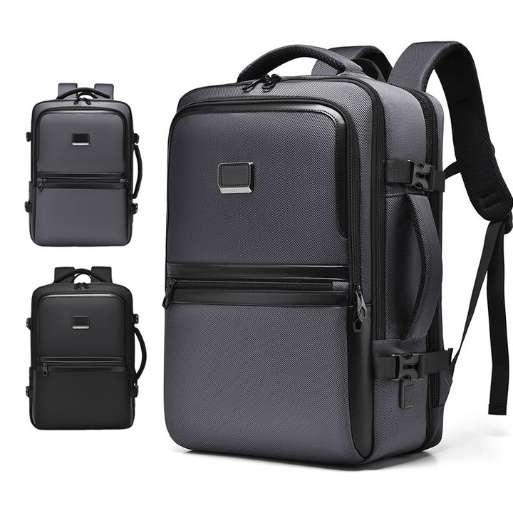 Elegante laptopryggsekk med vannavvisende materiale og innovativt romsystem Skanto