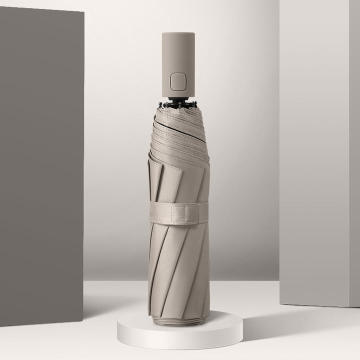 Damen Automatischer Faltregenschirm mit ultraleichtem Design Skanto