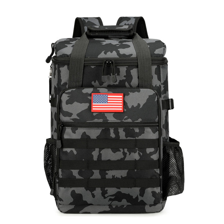 Unisex Skanto Tactical Cooler Backpack with Insulated Main Compartment, MOLLE Front Pocket, and Padded Shoulder Straps