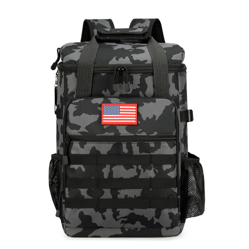 Unisex Nan Tactical Backpack with MOLLE Front, Insulated Cooler Compartment, and Padded Laptop Sleeve Skanto