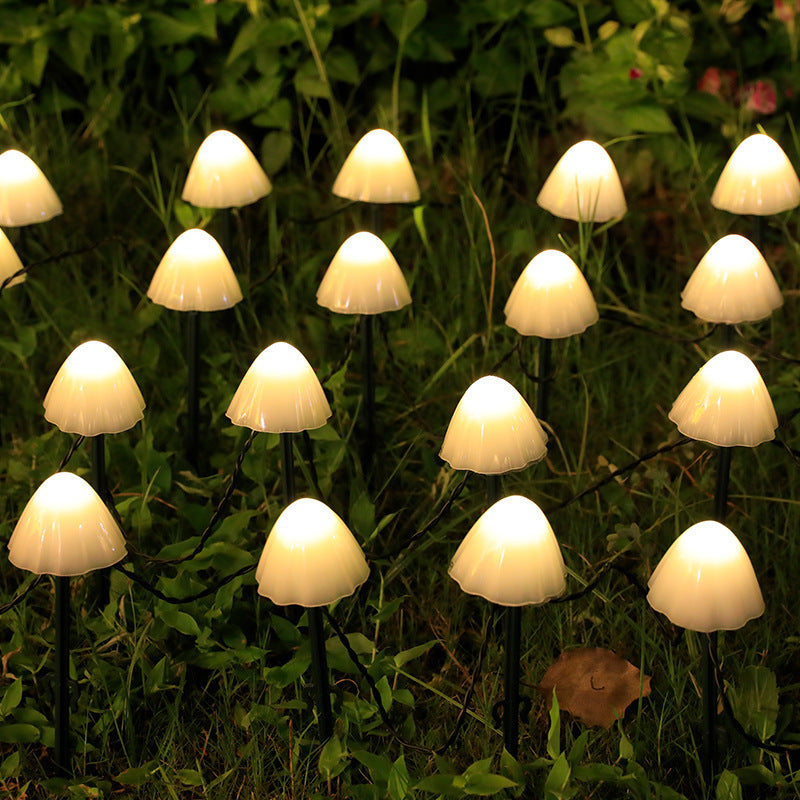 Crescent Moon Solar Garden Stake Lights Skanto