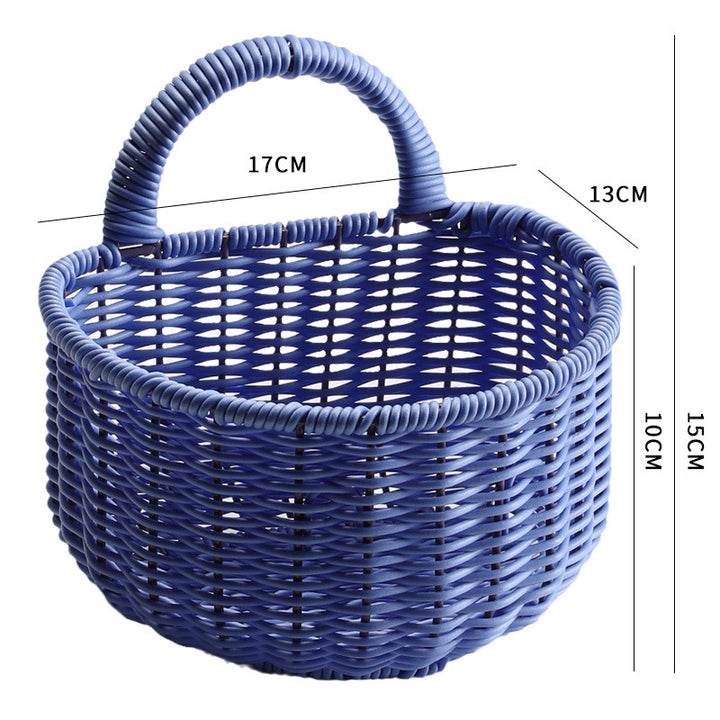 Unisex Praktisk oppbevaringskurv med rundt design Skanto