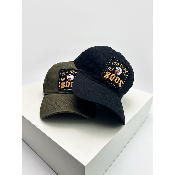 Herre Brodert Fritid Caps Skanto