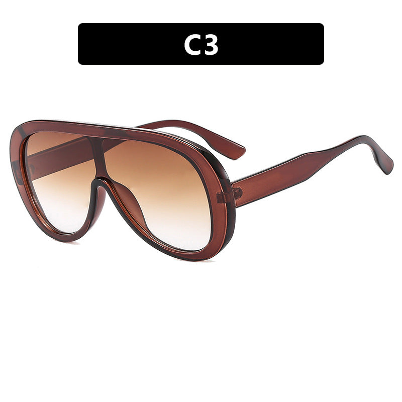 Women's futuristic sports sunglasses with wide field of vision and UV protection Skanto