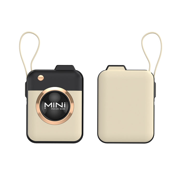 Mini-Powerbank med bærerem og Høy Kapasitet Skanto