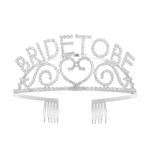 Dame Glitrende Bryllup Tiara Skanto