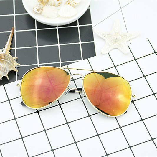 Damer moderne pilot-solbrille med fargegradient linse-design Skanto