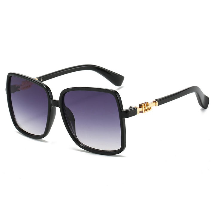 Damer modische solbrille med unik fargegradiant Skanto