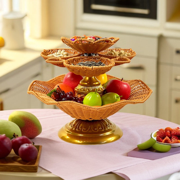 Dame Etagere for frukt og snacks Skanto