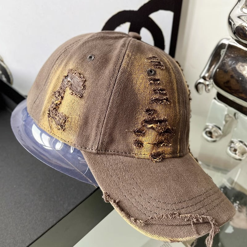 Kvinnenes slitte vintage-inspirerte baseballcaps Skanto