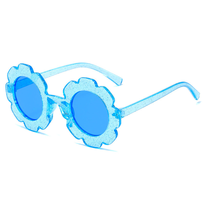 Dame lekne blomster-solbrille med høy UV-beskyttelse Skanto
