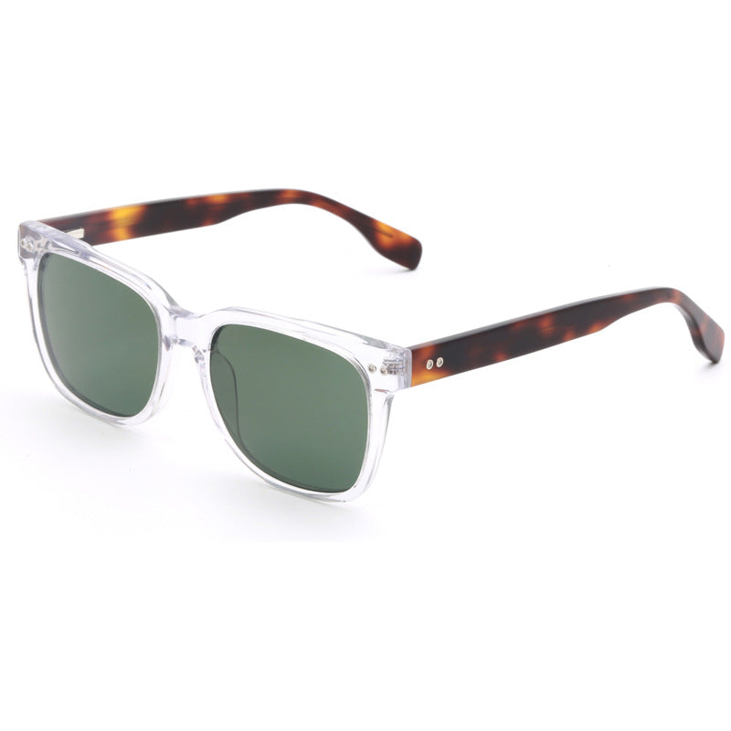 Dame Modisk Solbrille i elegant skilpadde-design Skanto