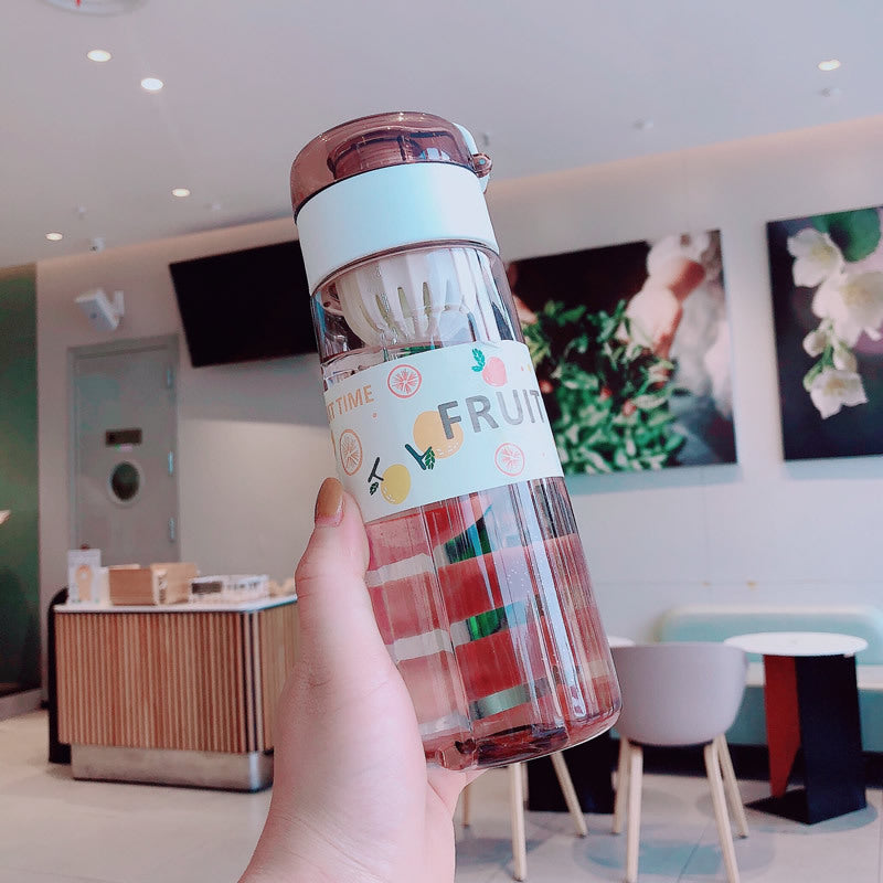 Dame gjenbrukbar infuserflaske med fruktig design Skanto