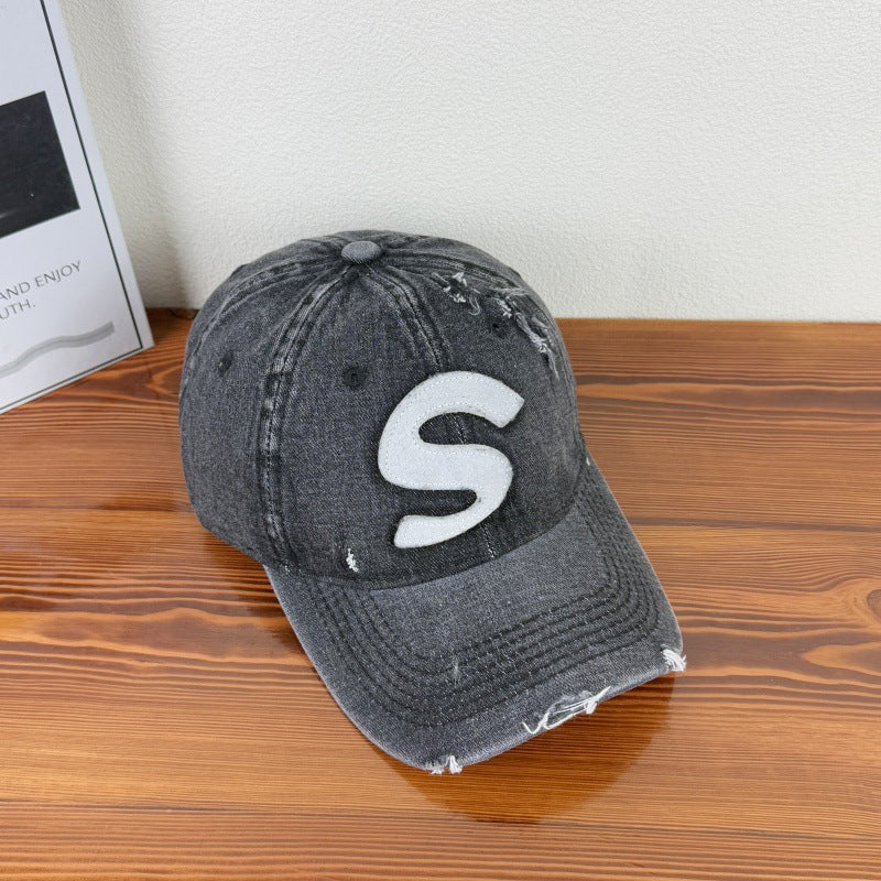 Herre Slitt Grafisk Baseball Caps Skanto
