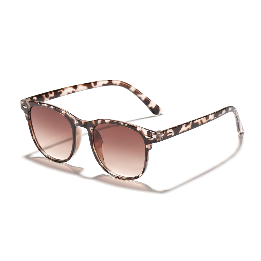 Dame trendy Gjennomsiktig Solbrille Skanto