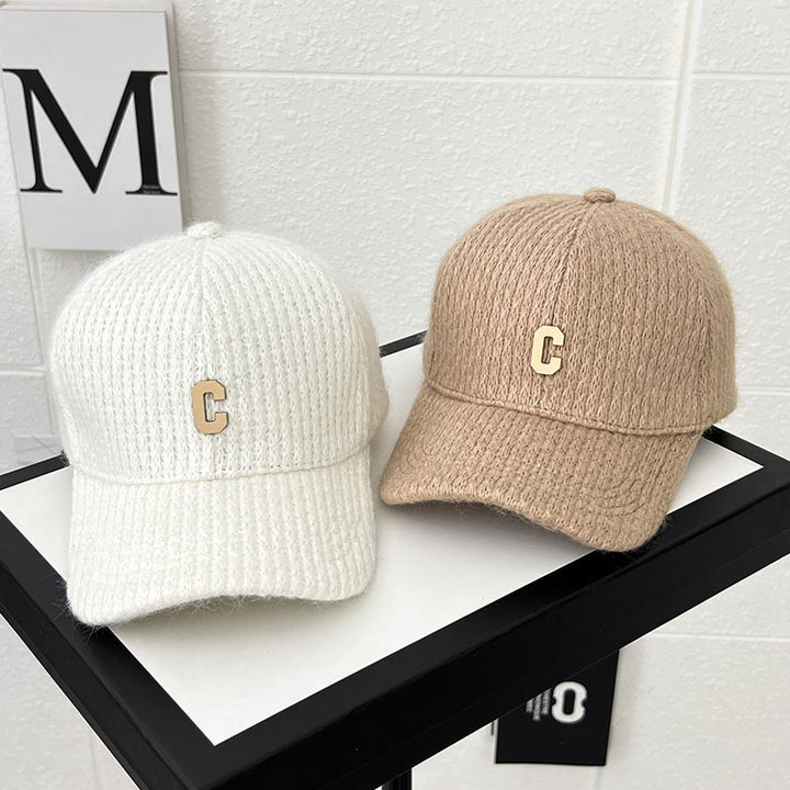 Kvinnenes Koselige Strikkede Baseballcaps Skanto