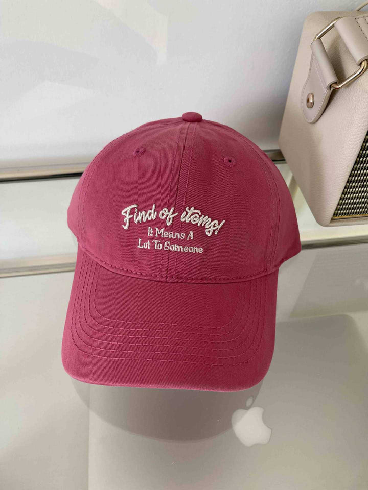 Kvinnenes inspirerende sitat baseballcaps Skanto