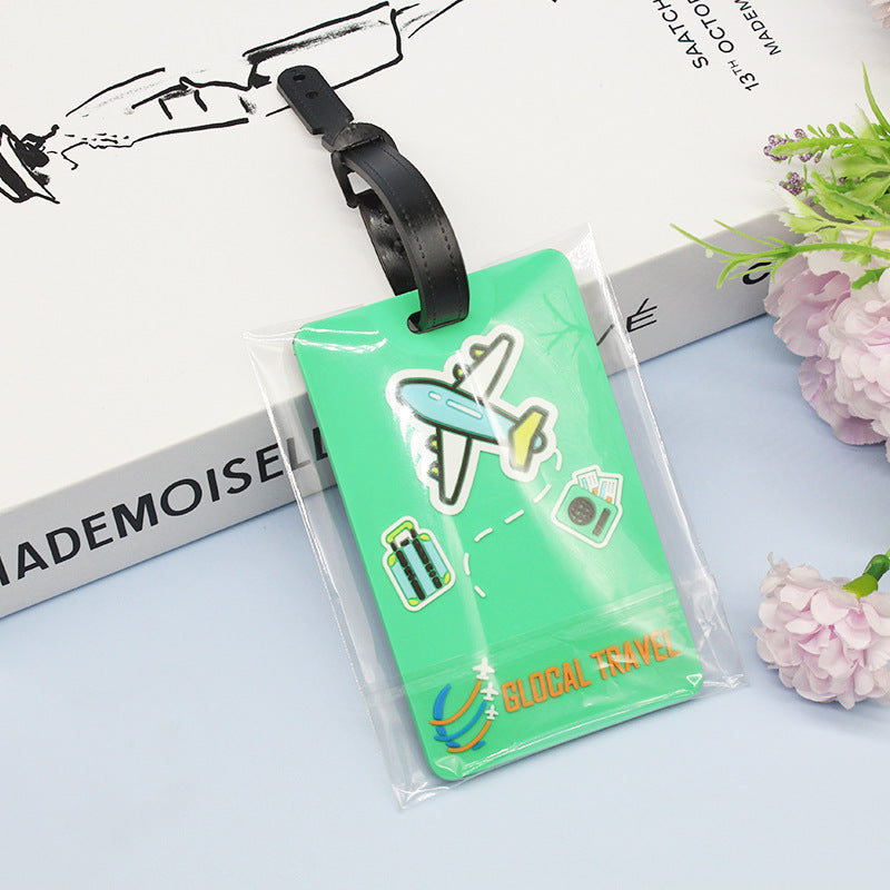 Unisex Bagasjehank med lekent flymotiv Skanto