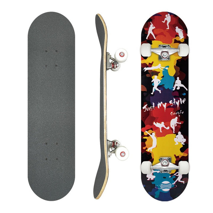 Grafisk Kunstnerisk Skateboard Skanto