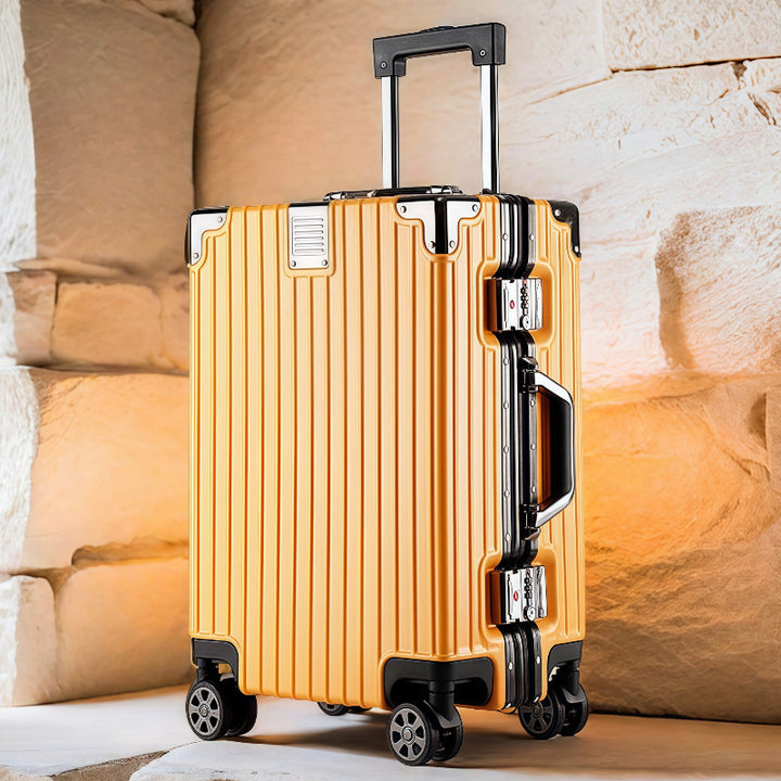 Hardshell Trolley Med Dobbel Sikkerhetslås Og Stille 360-Grad Hjul Skanto