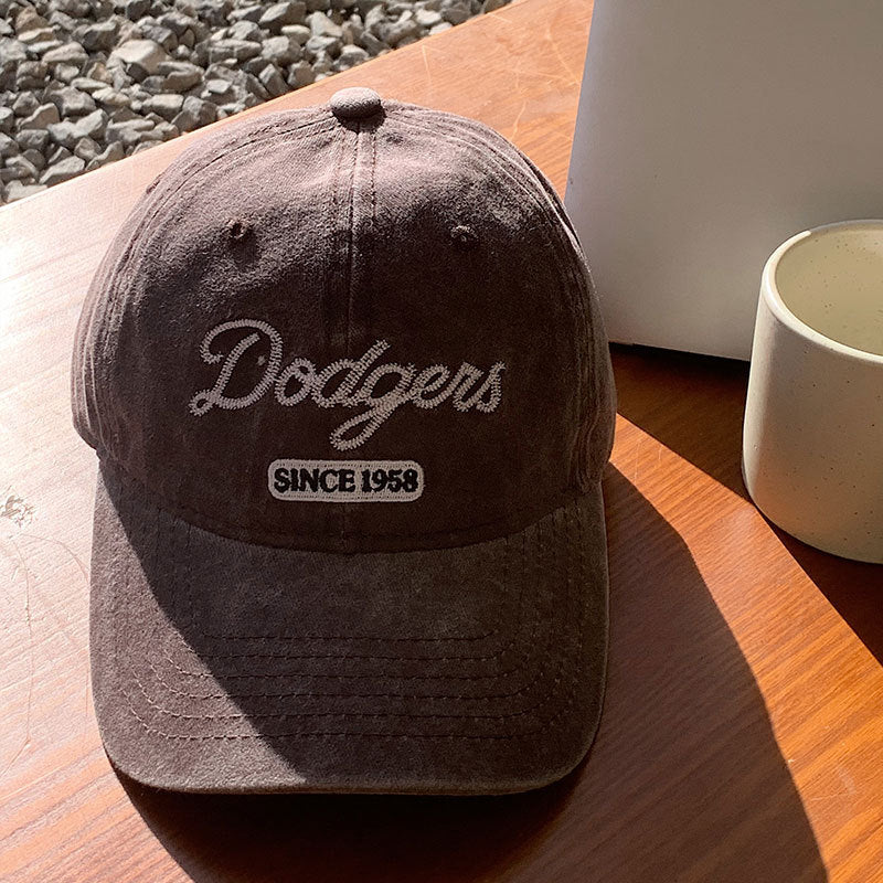 Kvinnes Vintage-Inspirert Bomulls Baseball Cap Skanto