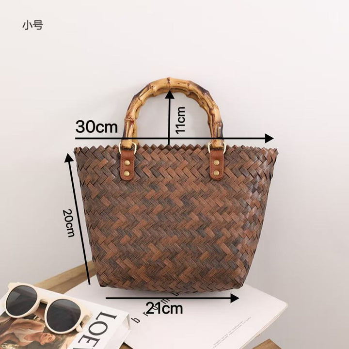 Rustic storage bag Skanto