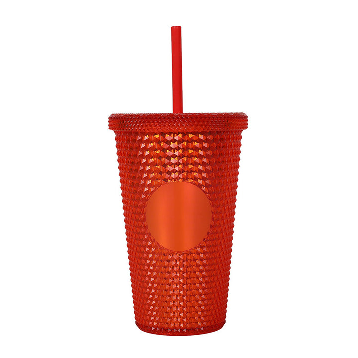 Unisex plastikkopp med teksturert design Skanto