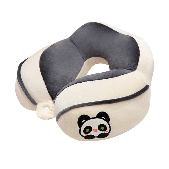 Ergonomisk nakkepute med panda-motiv Skanto