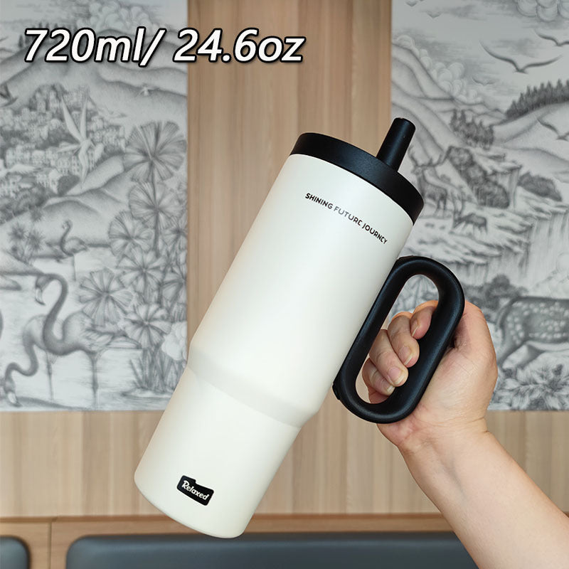 Damer isolert drikkebeholder med ergonomisk håndtak Skanto