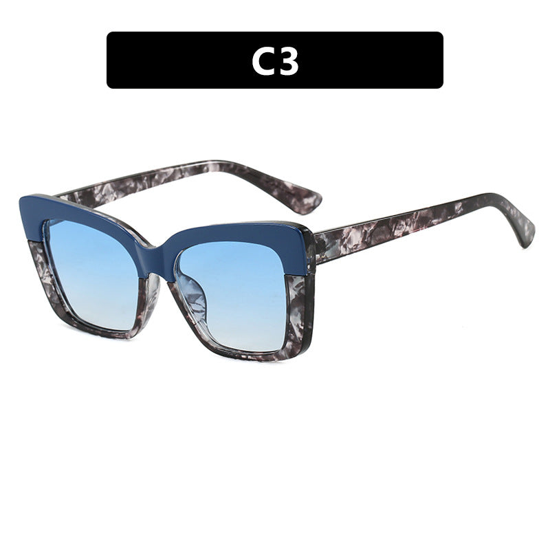 Dames moteriktig brille i trendy geometrisk design Skanto