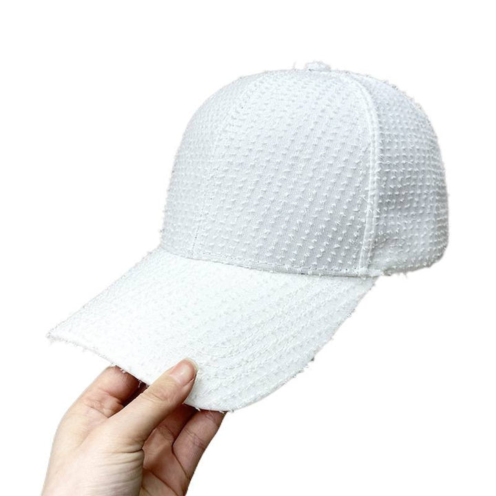 Kvinne Teksturet Tøy Baseball Caps Skanto 1784083631