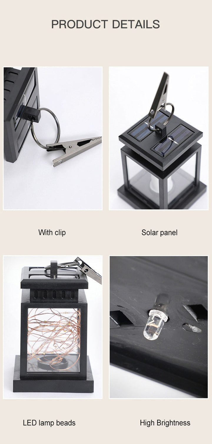 Moderne Solar Star Lys ABS Vanntett LED Utendørs Lys | Skanto