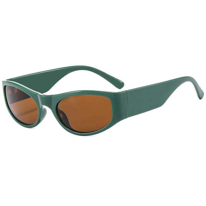 Dame moteriktig solbrille med aerodynamisk design Skanto