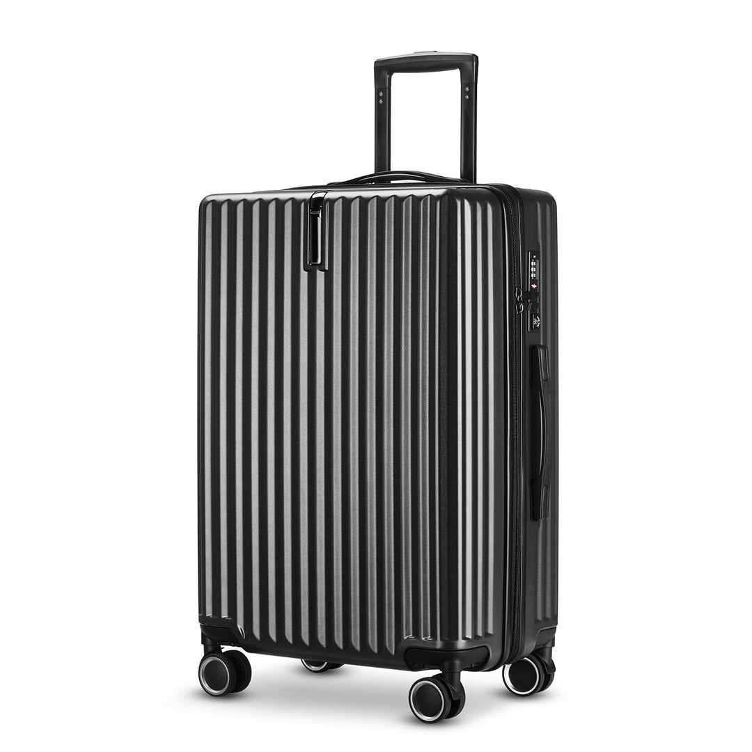 Unisex Hard Shell Spinner Trolley Koffert Skanto