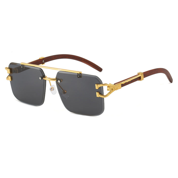 Dame eksklusiv designer-solbrille med luksuriøse detaljer Skanto