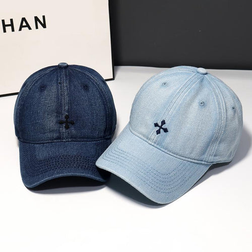 Kvinnens Klassiske Denim Baseball Caps Skanto 1784083895