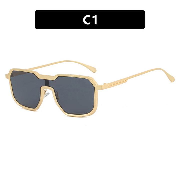 Women's extravagant geometric sunglasses with protective UV filter Skanto