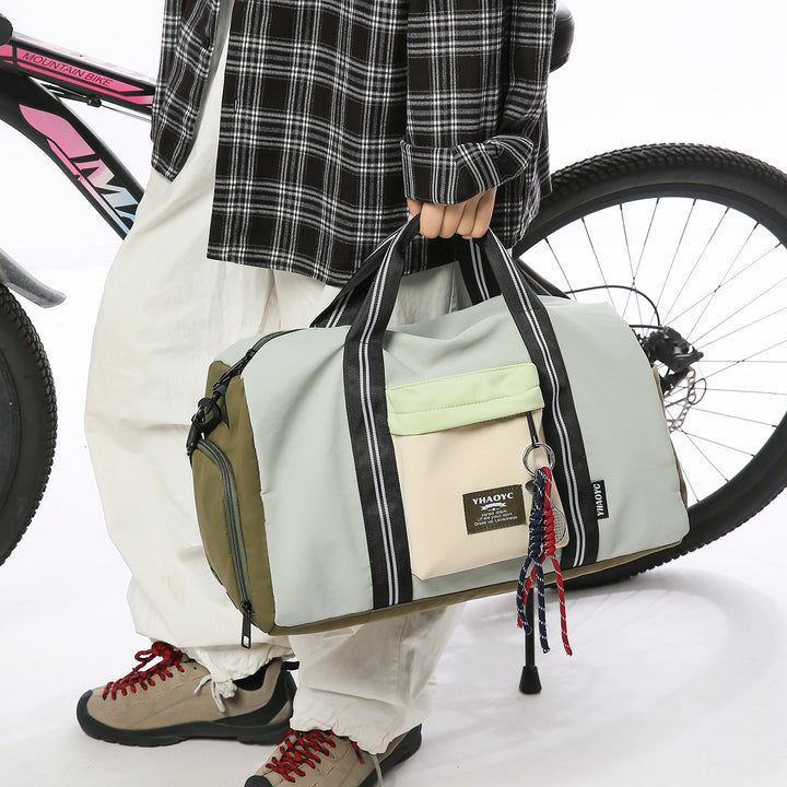 Sporty Duffel Bag With Multiple Function Pockets Skanto