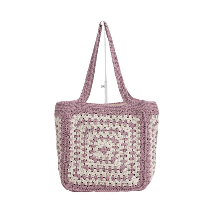 Håndlaget Makramee Handle Bag Skanto